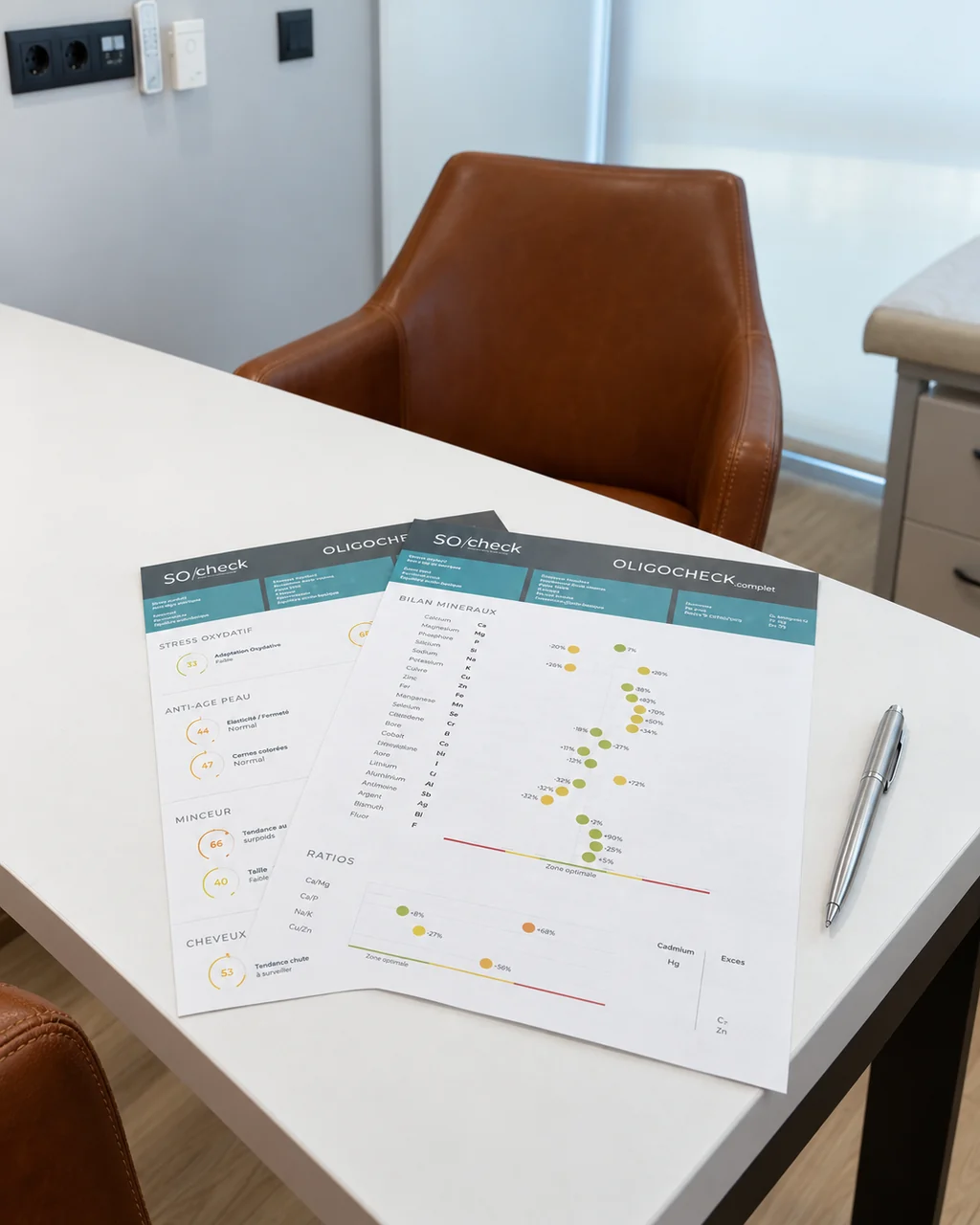 Diagnostic reports in the consultation room
